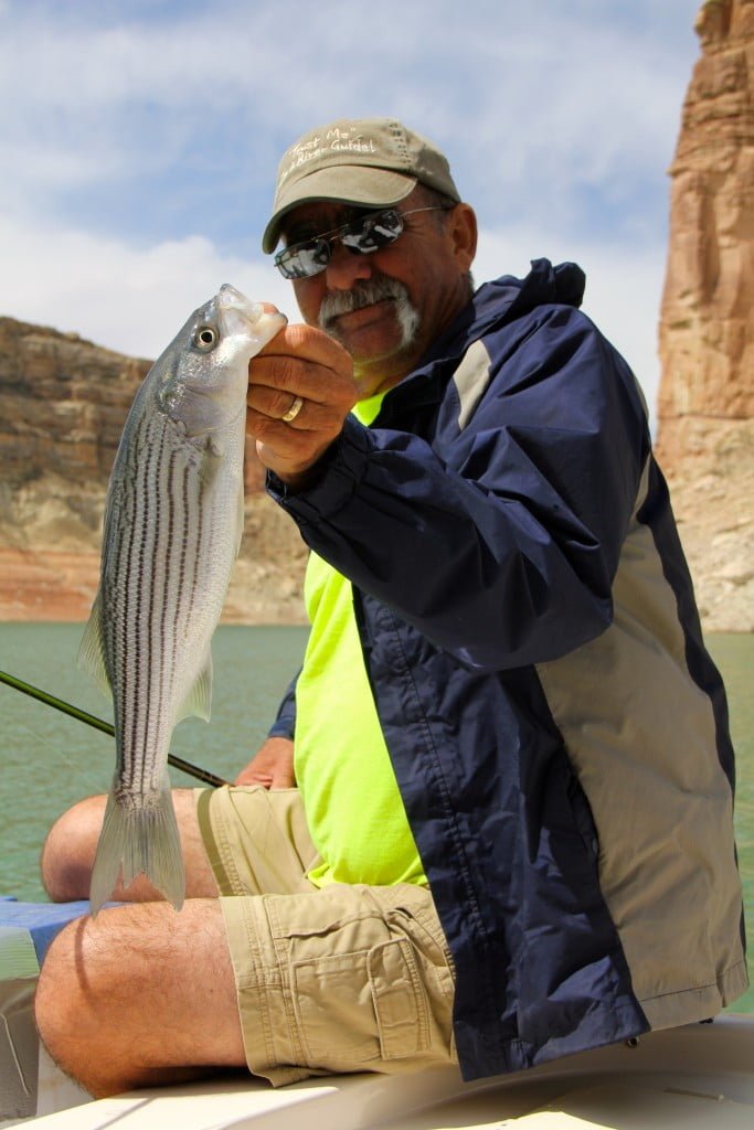 Lake Powell Fishing Report April 7, 2015 by Wayne Gustaveson