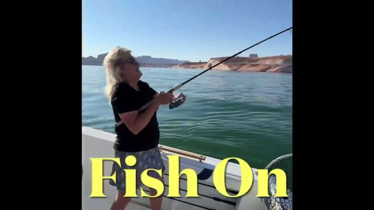 Gorgeous sunrises and best fishing action still happening at Lake Powell, Arizona