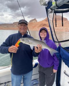 Our Milwaukee Guests Fly Fishing Lake Powell