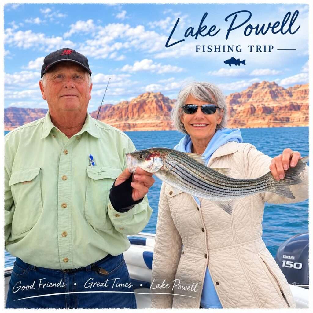 Here's how to fish Lake Powell! With confidence.